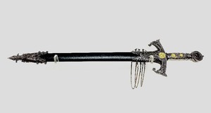 lot 236 image: Brand New in Box Ornate Gothic Style Sword & Sheath #5