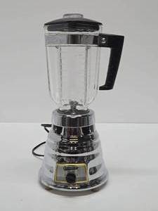 lot 261 image: Working Vintage Chrome Osterizer Beehive Blender