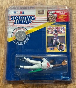 lot 40D image: Kirby Puckett 1991 Starting Lineup Minnesota Twins Baseball Figure