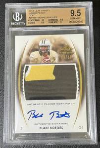 lot 51B image: BGS 9.510 Blake Bortles 2014 Leaf Trinity RPA 10 (PackersJaguars) Football Card
