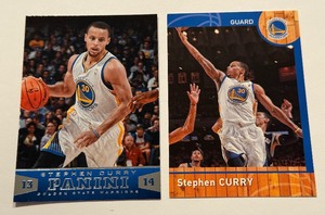 lot 36 image: Setph Curry 2 Card Early Years Basketball Lot