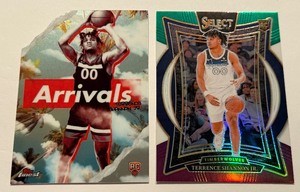 lot 37 image: Terrence Shannon Jr. 2 RC Lot Minnesota Timberwolves Rookie Basketball Card