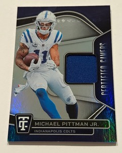 lot 26A image: Michael Pittman Jr. Relic 2024 Totally Certified #CG-MPJ Football Card