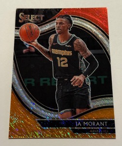 lot 38A image: Ja Morant Courtside Prizm 2021 Select #255 Basketball Card