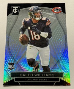 lot 56A image: Caleb Williams RC 2024 Totally Certified #101 Rookie Chicago Bears Football Card