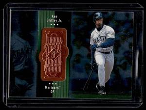 lot 69 image: Ken Griffey Jr. 9000 1998 Upper Deck SPx #130 Numbered 09249000 Baseball Card