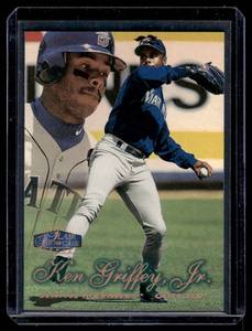 lot 82 image: Ken Griffey Jr. Flair Row 2 1996 Flair Showcase Style #2 baseball Card