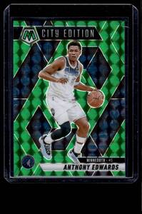 lot 95 image: Anthony Edwards 2025 Mosaic City Edition #279 Minnesota Timberwolves Basketball Card