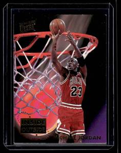 lot 102 image: Michael Jordan 1994 Fleer Ultra Inside Outside #4 Basketball Card