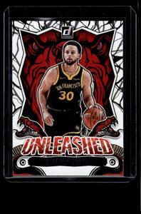 lot 105 image: Steph Curry Unleashed Insert 2025 Donruss #7 Basketball Card