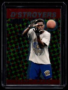 lot 127 image: Randy Moss RC Insert 1998 Skybox DStroyers #4 Rookie Minnesota Vikings Football Card