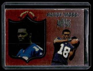 lot 135 image: Randy Moss RC 1998 Playoff Absolute SSD #240 Rookie Minnesota Vikings Football Card