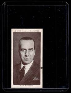 lot 142 image: 1938 Churchmans Cigarettes Boxing Personalities #41 CH Douglas Vintage Card