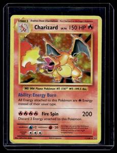 lot 143 image: Charizard Holo Pokeon Card 11108
