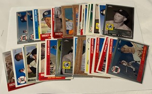 lot 153 image: Mickey Mantle 38 Card Modern Baseball Lot