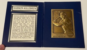 lot 187 image: Harmon Killebrew Topps Legends of the 60s Collection Metal Minnesota Twins Baseball Card