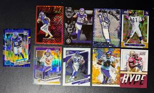 lot 125B image: Minnesota Viking 9 Ctar Card Football Lot