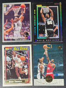 lot 130B image: 4 Card 1990s Basketball Star Card Lot