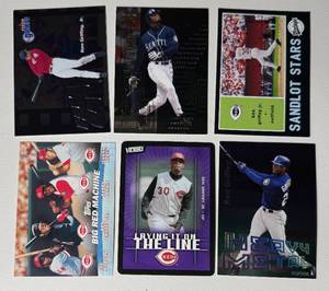 lot 153B image: Ken Griffey Jr. 6 Card Insert Baseball Lot