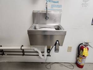 Stainless Steel 3 Bay Food Grade Sink Wash Station