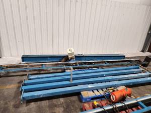 Coffing JLC 3-Phase 1/2-Ton Hoist with Frame (everything included)