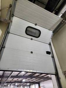 lot 74 image: 7 4-Panel Garage Door with Frame