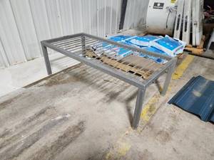 lot 103 image: Stainless Steel Food Grade Stand 50 x 24 x 17