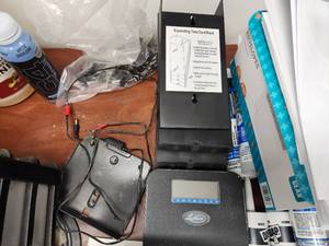 lot 111 image: TruAlign Model 800P Time Clock (complete)