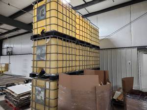 lot 94 image: 275-Gallon Intermediate Bulk Container