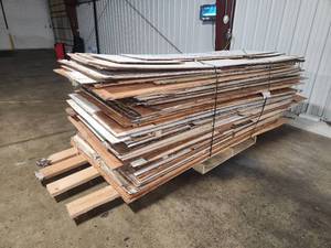 lot 83 image: Lot of (1 Pallet)  Fiberglass bead board.  Used