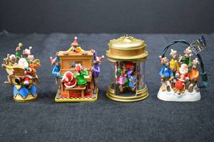 lot 112 image: Hallmark Kris and the Kringles Christmas Ornaments Lot with Boxes