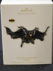 lot 113 image: Hallmark Keepsake The Dark Knight Rises Batman Ornament with Box