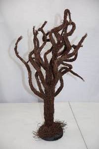 lot 23 image: Spooky Wire Tree, 21-Inch Height