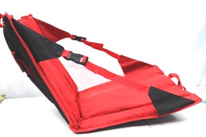 lot 37 image: Microcore Portable Stadium Seat Red and Black