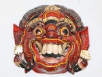 Hand-Carved Hand-Painted Balinese Dance Mask