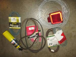lot 357 image: Misc Size replacement belts to unkn...