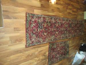 lot 41 image: Dark tone 2.2x9ft floor runner and ...