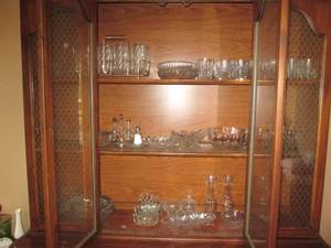 lot 83 image: Huge assortment of crystal high bal...