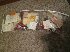 lot 94 image: Trio of Monopoly game pieces...