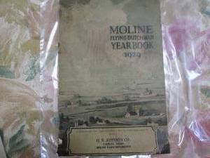 lot 105 image: 1929 Moline Flying Dutchman yearboo...