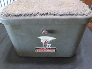 lot 124 image: Vintage metal Scotsman swivel seat ...