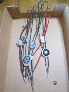 lot 132 image: Collection of decorative mens neck...