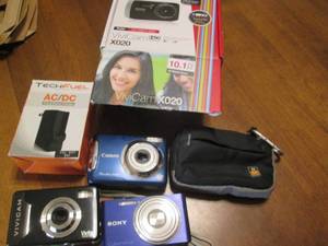 lot 148 image: Digital camera grouping includes So...