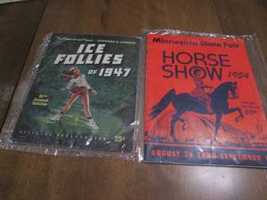 lot 151 image: Vintage 1954 Minnesota State Fair H...