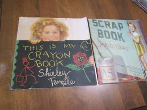 lot 152 image: Vintage Shirley Temple scrapbook an...