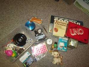 lot 170 image: SONY digital camera, vintage toys a...