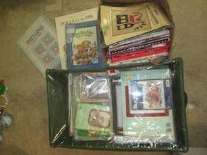 lot 183 image: Large lot of needle point, quilting...