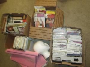lot 185 image: Massive lot of sewing patterns for ...