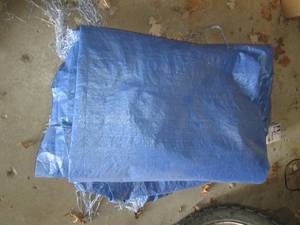 lot 394 image: Large tarp of unknown size...