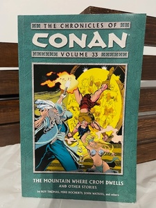 lot 17 image: The Chronicles of Conan Volume 33 Graphic Novel